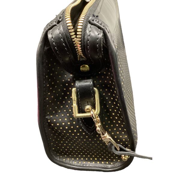 Never Used Vintage Dooney &Bourke Crossbody Women’s 1Size Leather Black & Yellow - Picture 5 of 9